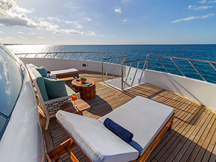 Explore the islands of the Galápagos by day, and relax onboard your luxury cruiser at night (photo courtesy of M/C Endemic )