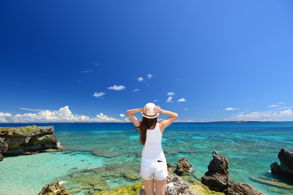 After exploring Japan's cities, your two-week tour winds down on the beaches of Okinawa