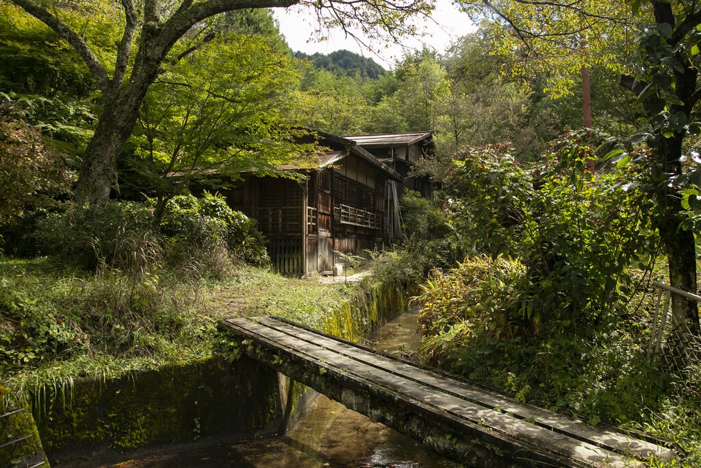 The Nakasendo Trail near Tsumago.