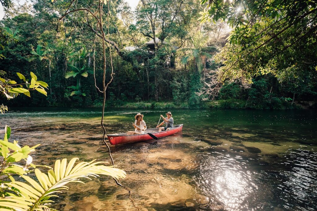Stay three nights at a luxury lodge in the rainforest (photo courtesy of Silky Oaks Lodge)