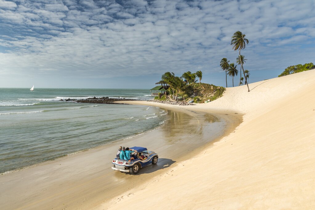 Explore the beaches of Natal in a dune buggy
