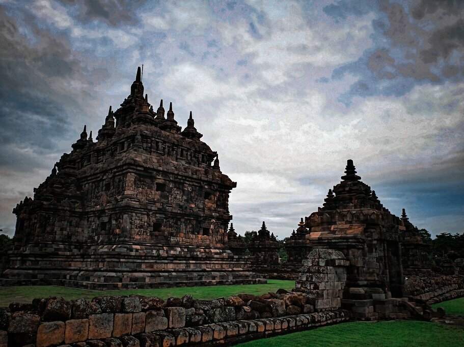 Plaosan Historical Temple, Central Java