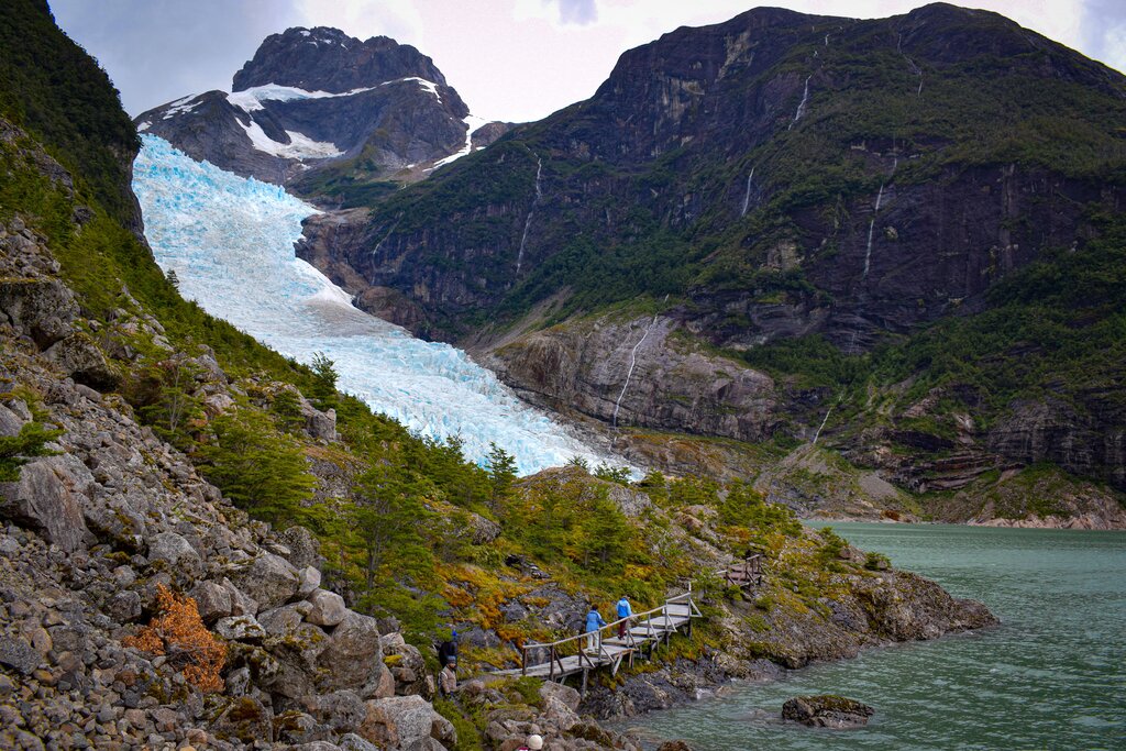 View of the Balmaceda Glacier