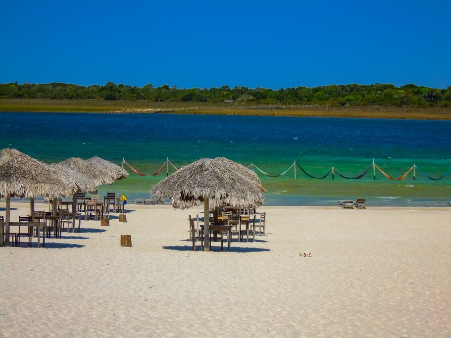 The beaches of Jericoacoara