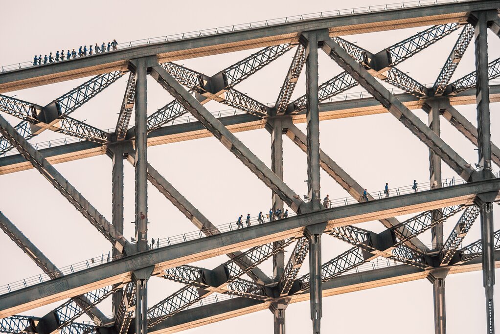 Sydney Bridge Climb Summit