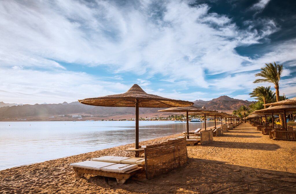 After your three-day Nile cruise, relax on the golden sands of one of Hurghada's beaches