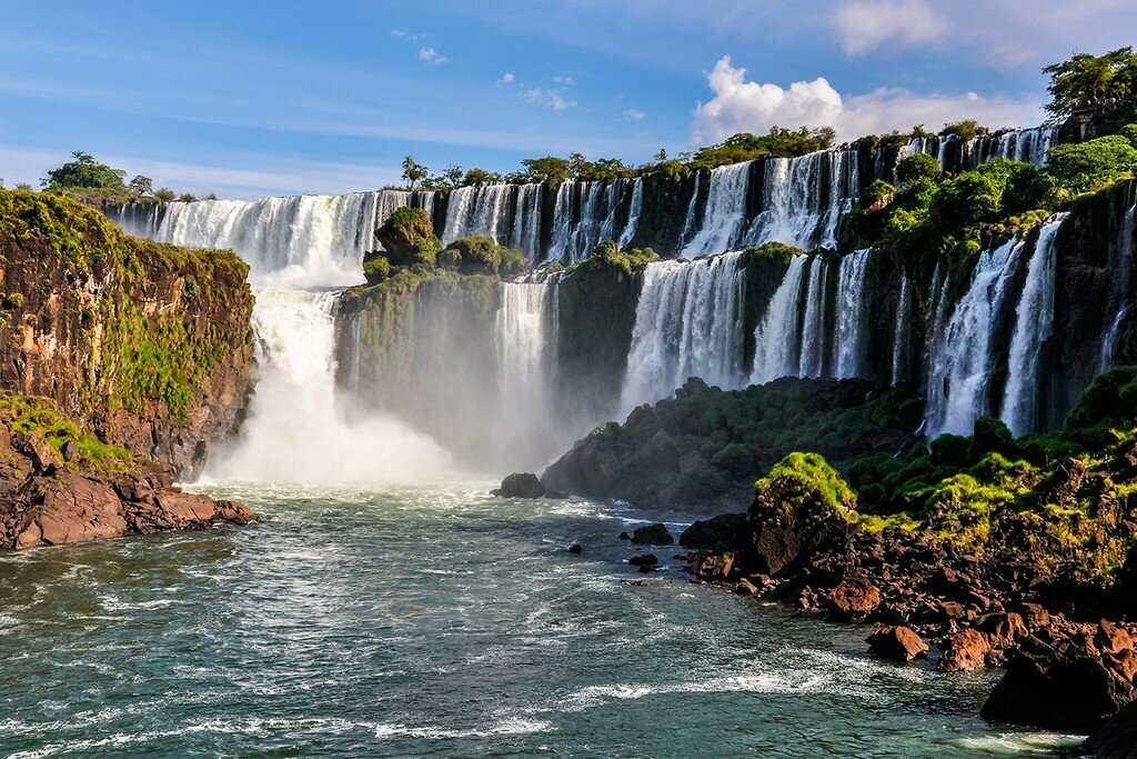 The Argentine side of Iguazú Falls