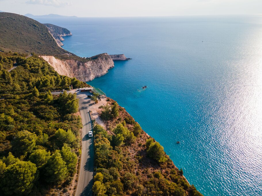 Drive along Greece's pristine coast on this 16-day road trip