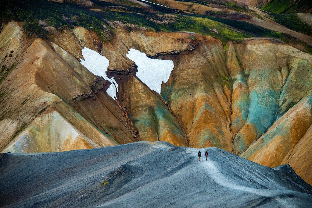 Spectacular colors of Landmannalaugar