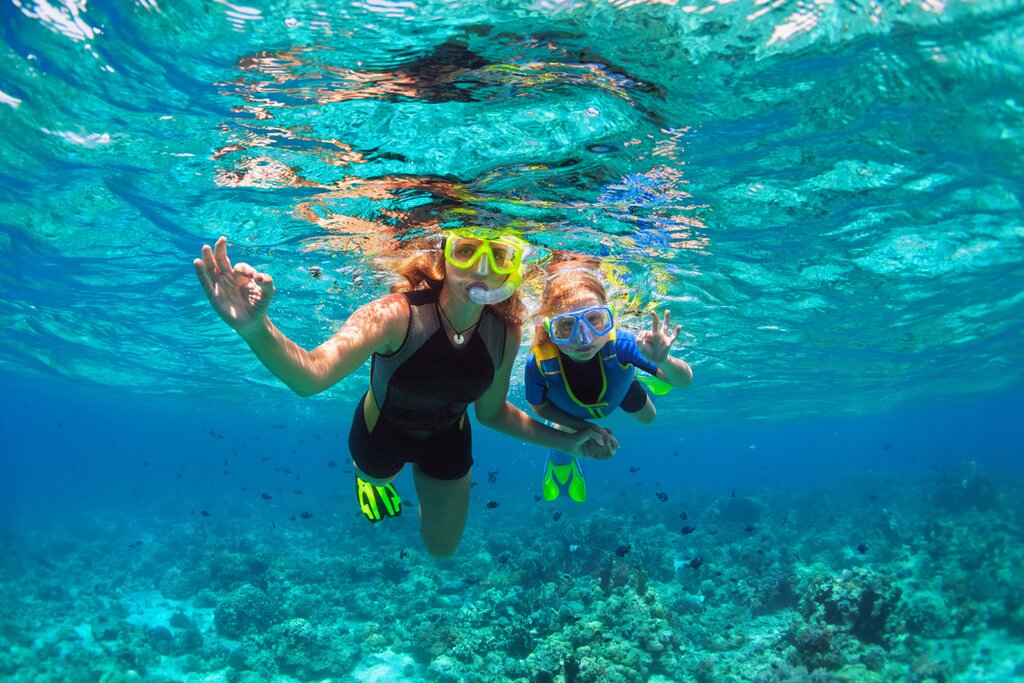 Snorkeling at Kicker Rock