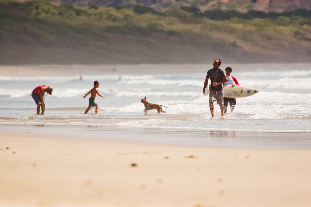 Spend the day on one of the area's beautiful beaches