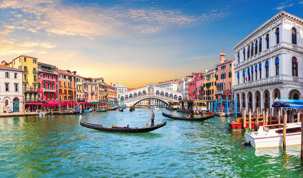 Sunset over the Grand Canal