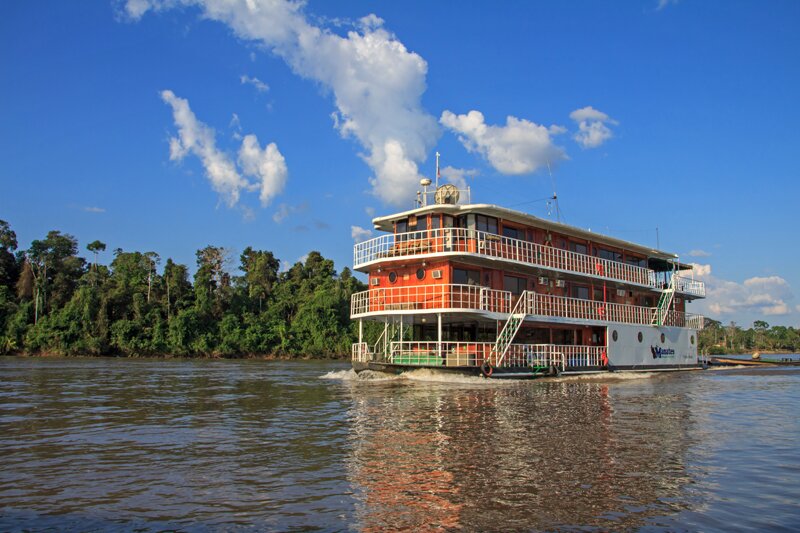 Embark on a luxury cruise through Ecuador's rainforest