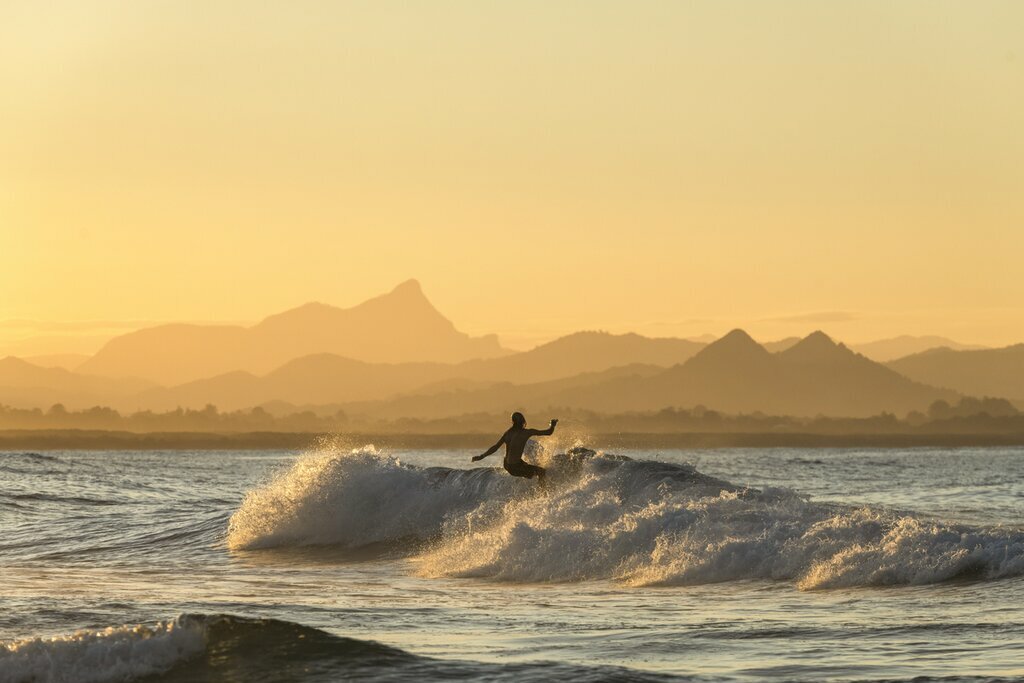 Embark on a 10-day journey along Australia's east coast, including the beguiling beach town of Byron Bay