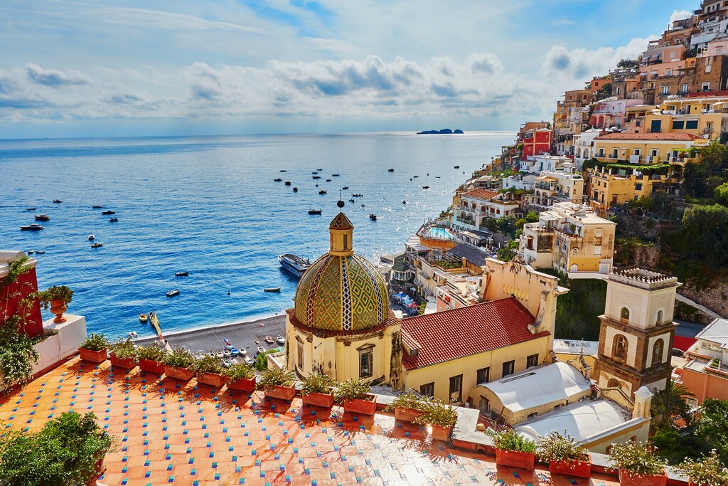Spend a day in Positano as you explore the fabled Amalfi Coast