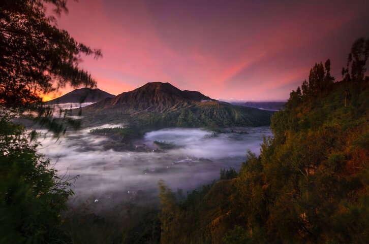 Mount Batur in Bali