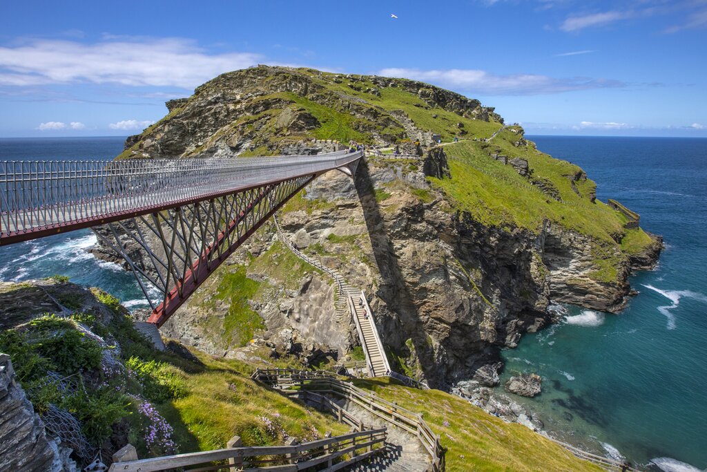 Explore Tintagel castle