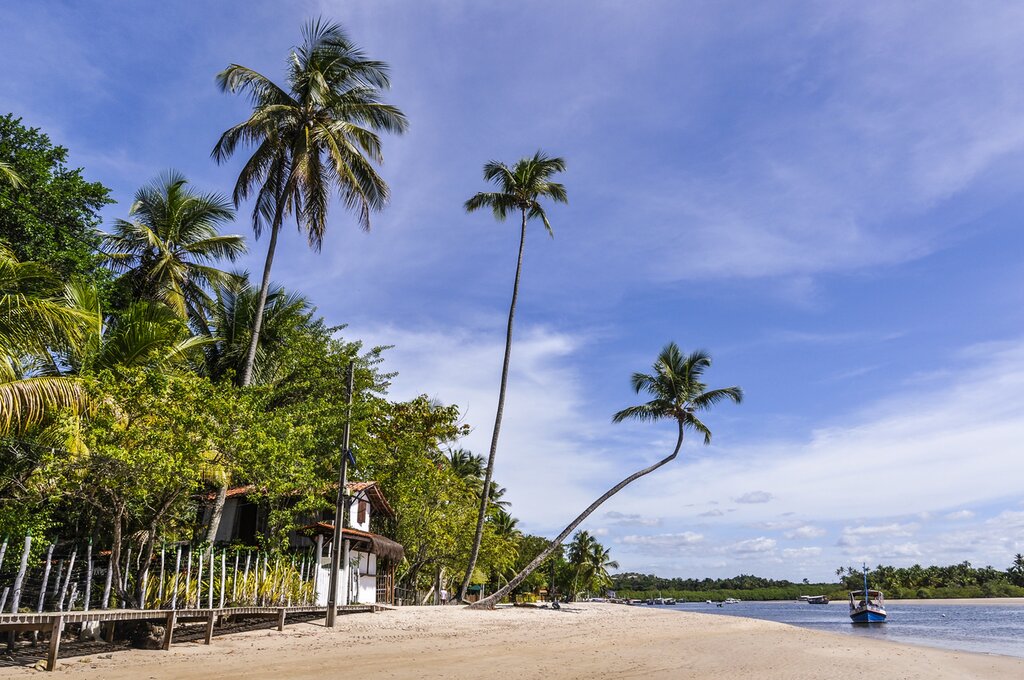 A beach in Boipeba