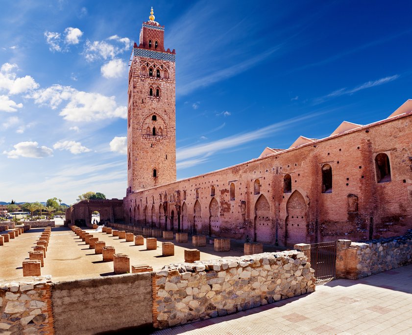 Koutoubia mosque Marrakech Morocco