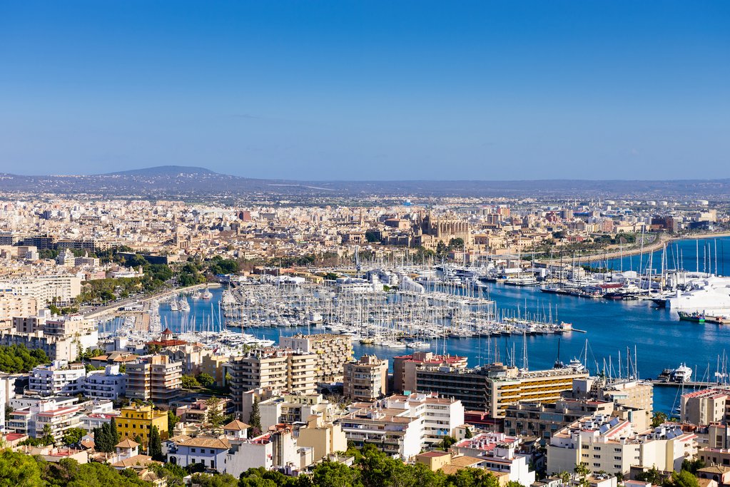 The city of Palma de Mallorca