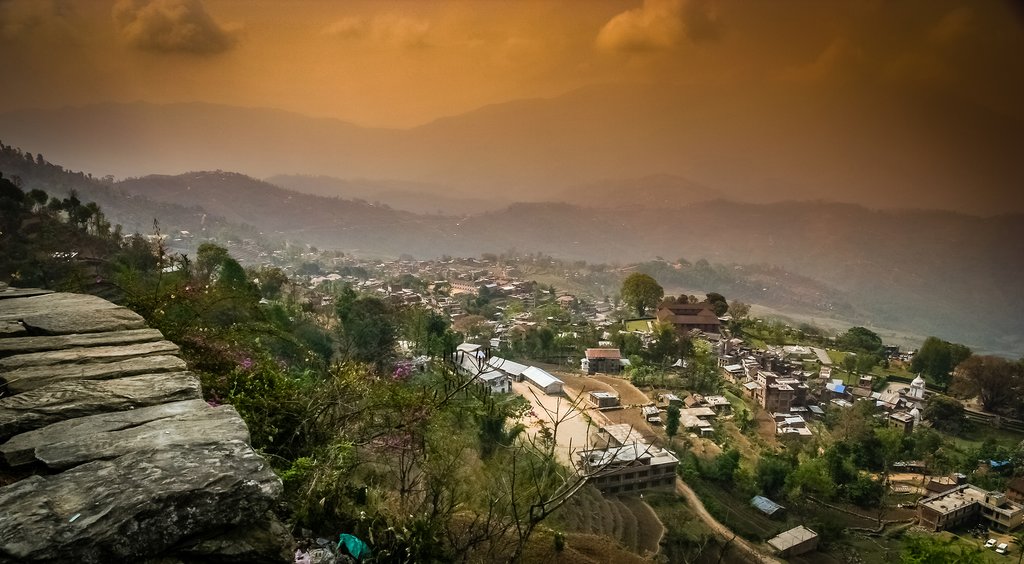 A Gorkha mountain village