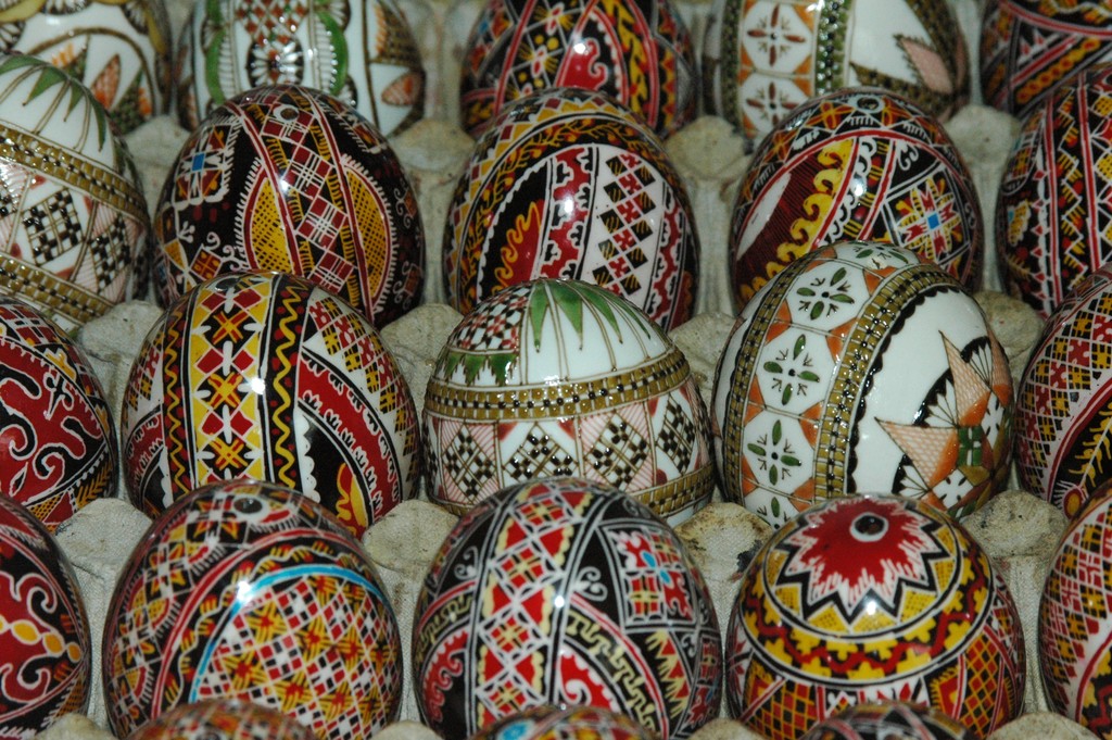 Traditional craftsmanship in Romania.