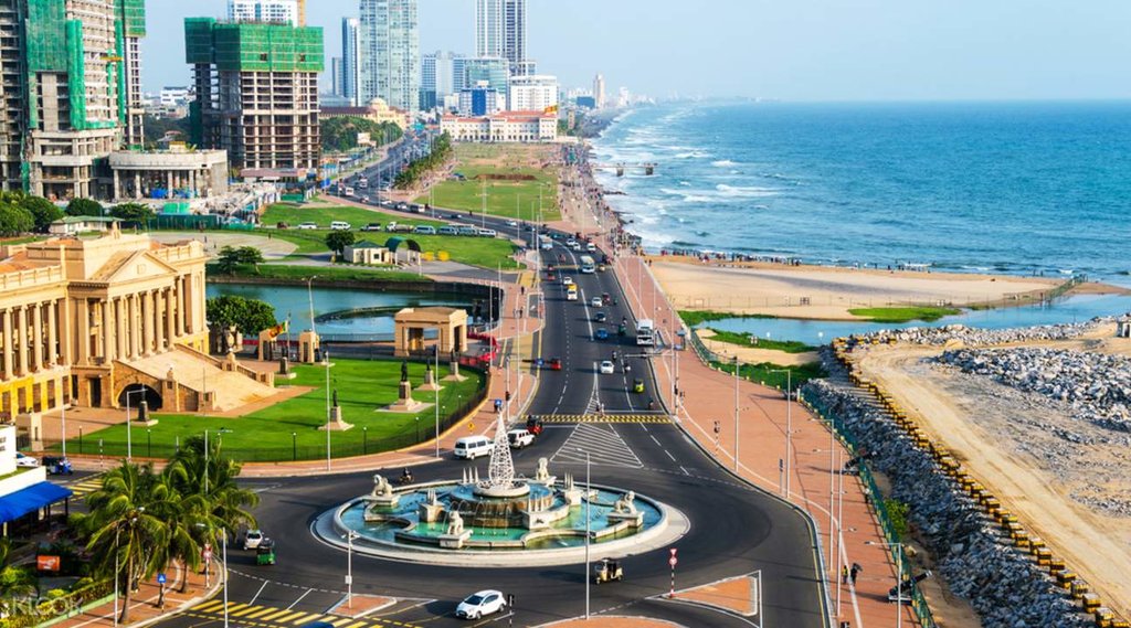 Galle Face Green in Colombo