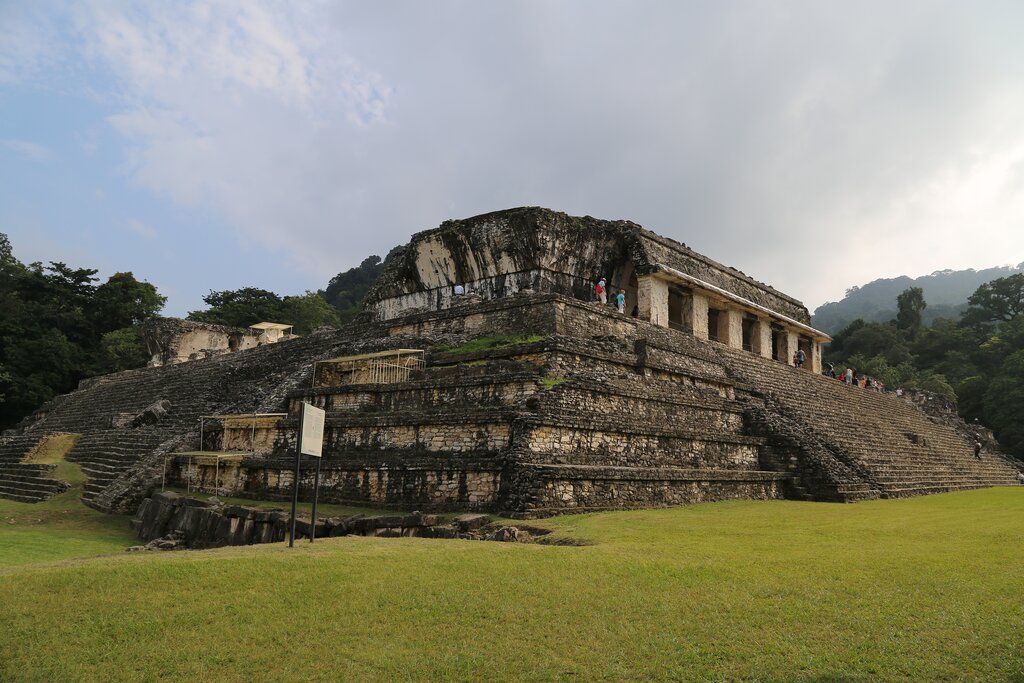 The abandoned city of Palenque