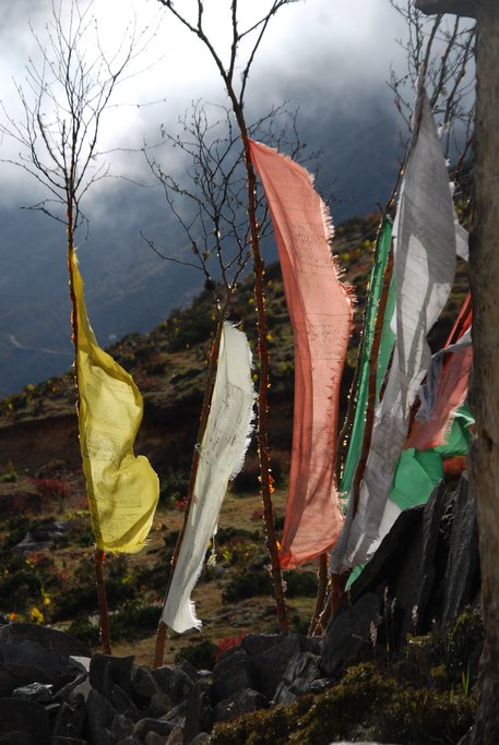 Buddhist prayer flags