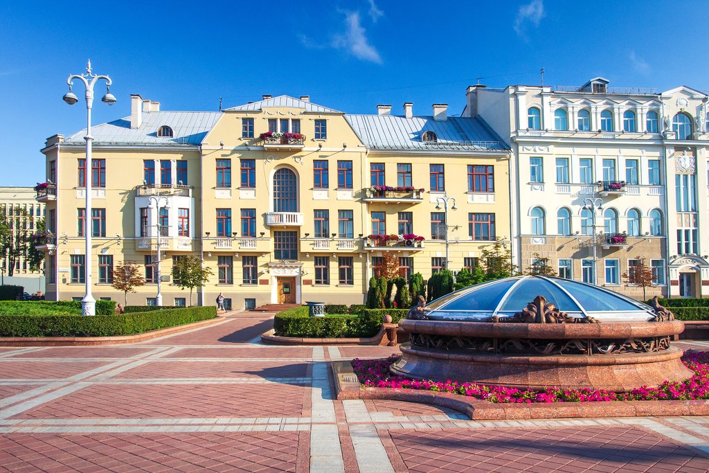 Independence Square, Minsk, Belarus