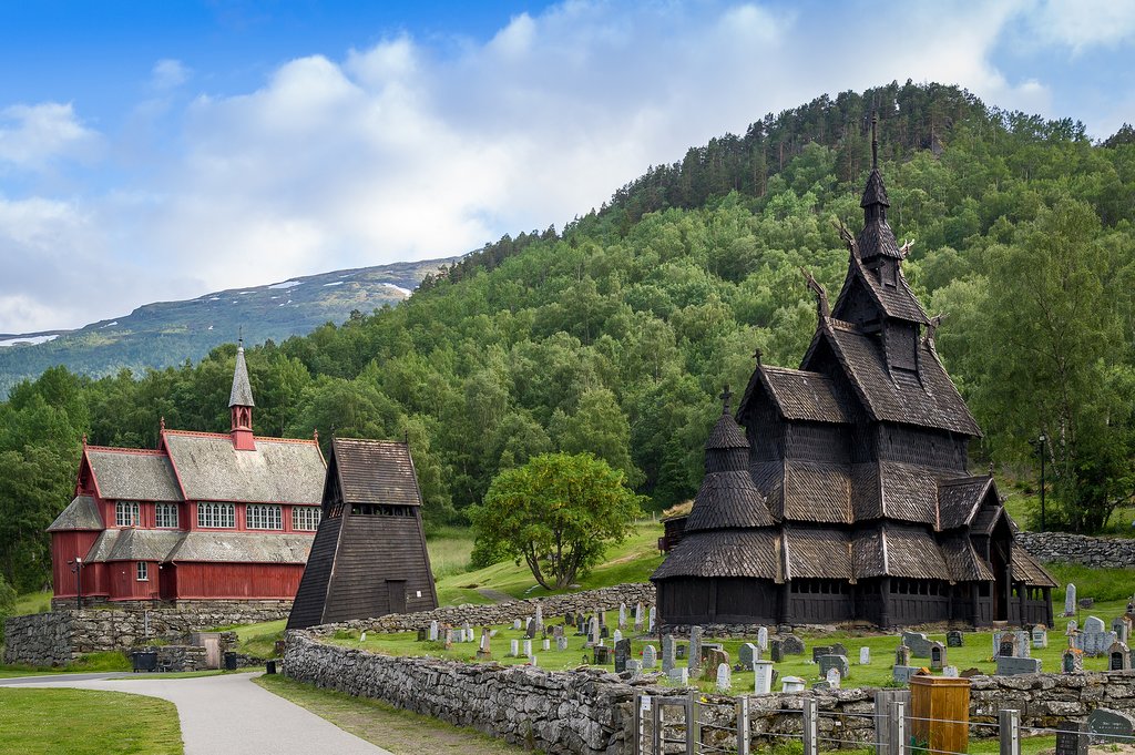 Borgund Stave Church, Laerdal, Norway