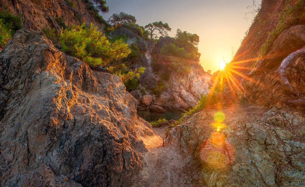 Sunrise in the Costa Brava