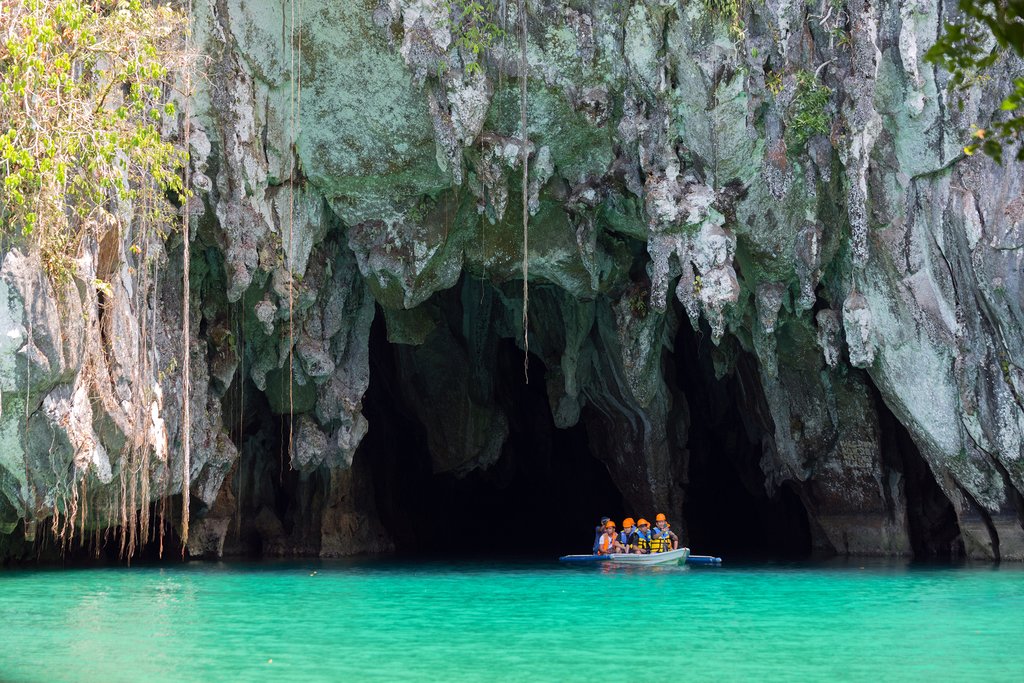 Cave entrance at Puerto Princesa Subterranean River National Park