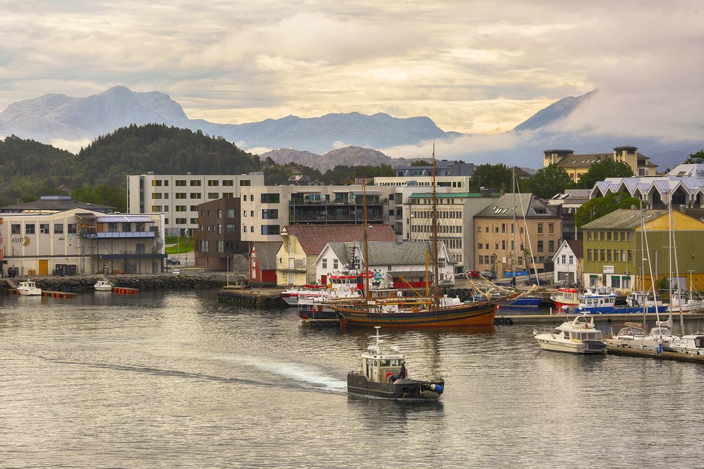 Sail into Florø's charming harbor