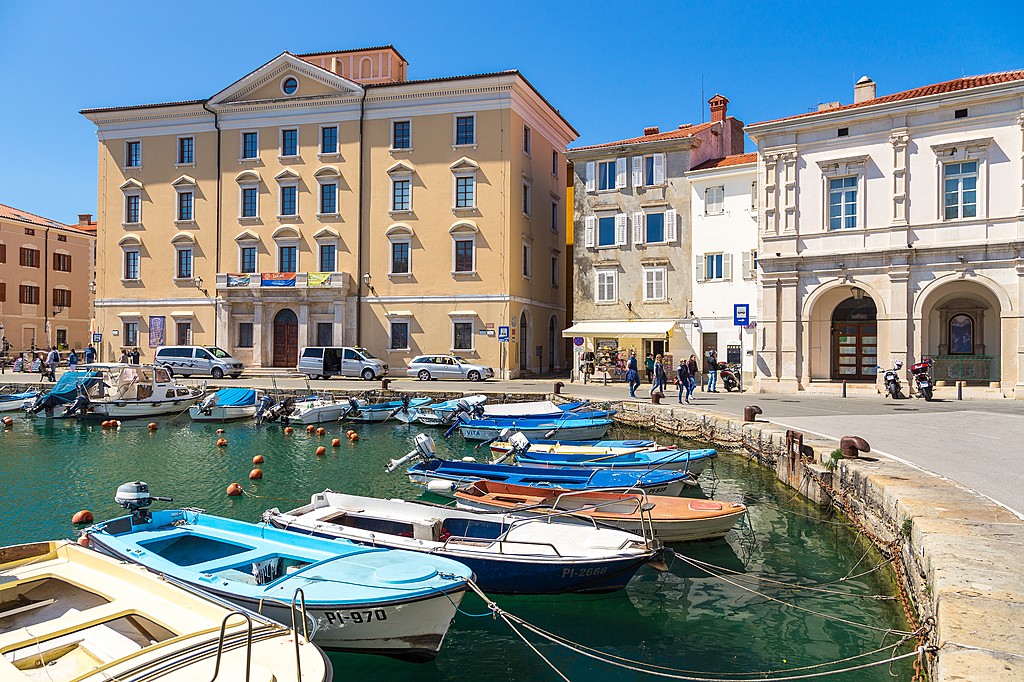 The marina in Piran