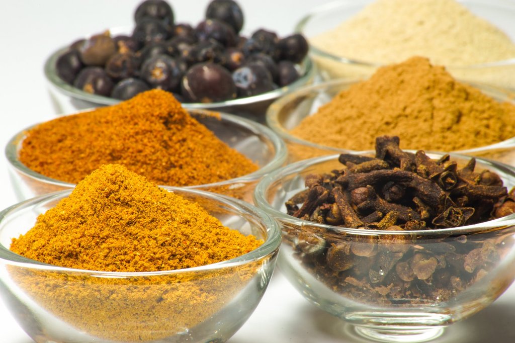 Colorful spices