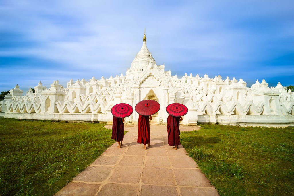Mya Thein Tan Pagoda in Mingun