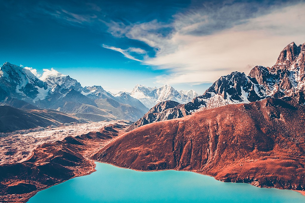 View from Gokyo Ri
