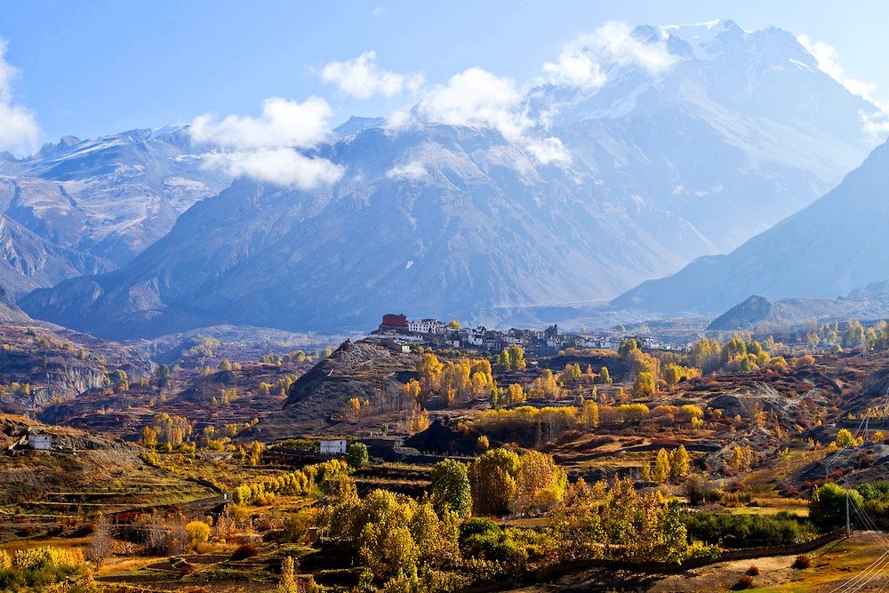 Looking out onto the Annapurna Circuit