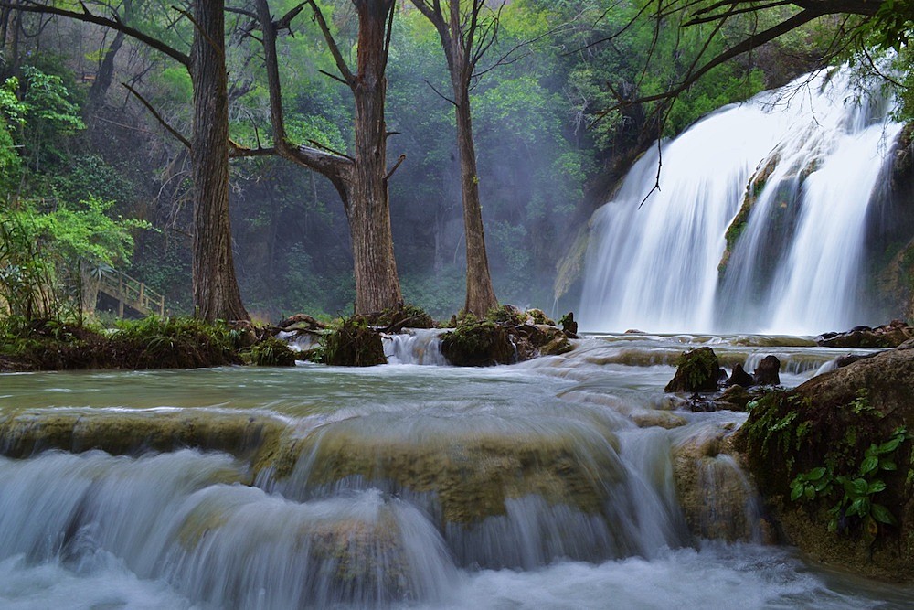 El Chiflón Waterfalls