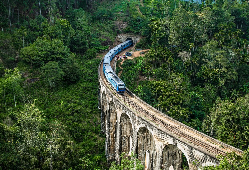 This afternoon, take a walk up to the famous Nine Arches Bridge