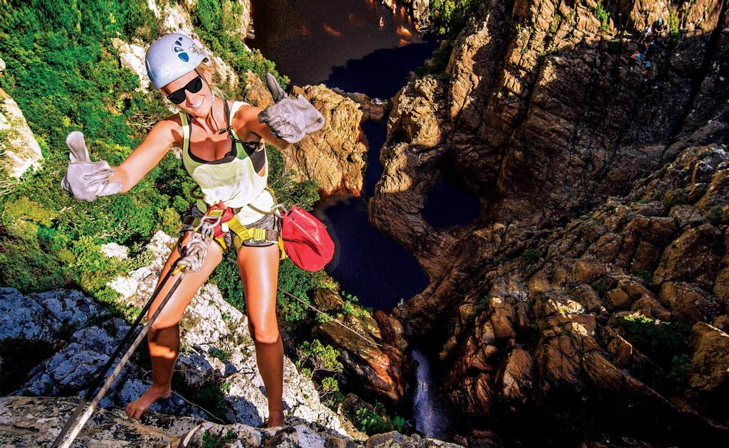 Adventure day at Steenbras River Gorge