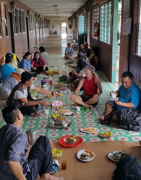 Traditional Bornean hospitality