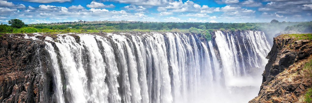 View of Victoria Falls