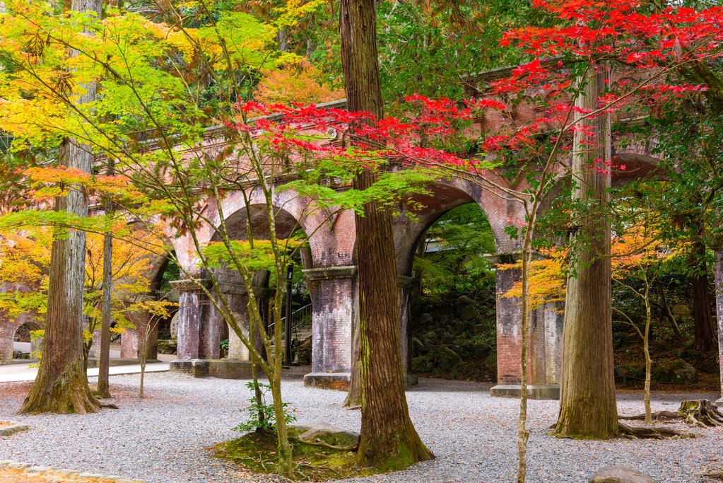 Aqueduct at Nansenji Temple, Kyoto, Japan