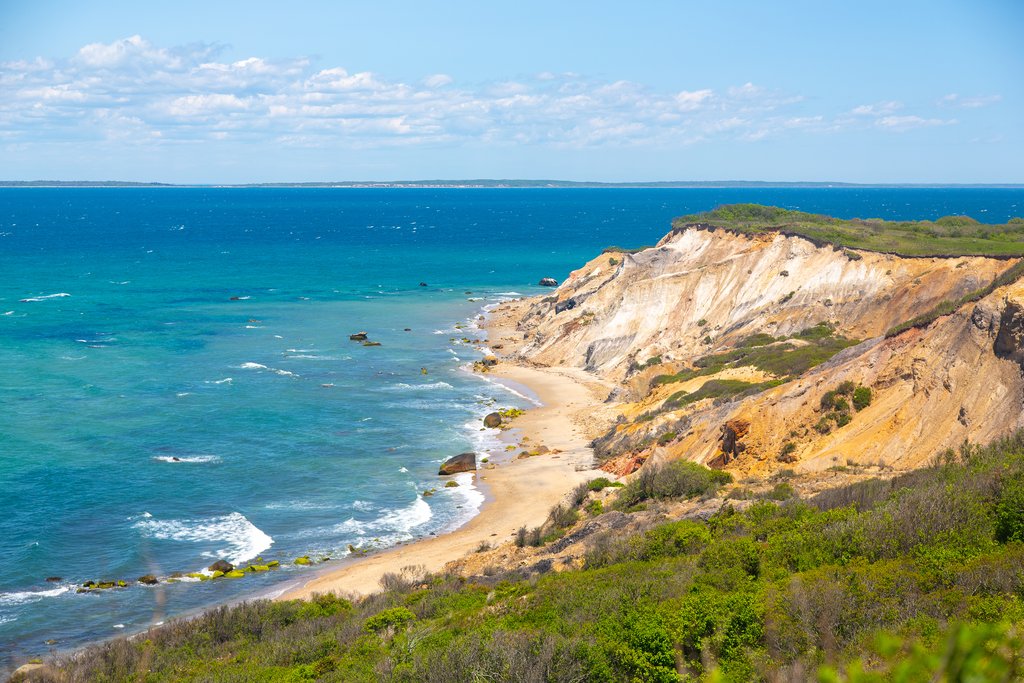 Colorful Aquinnah Cliffs