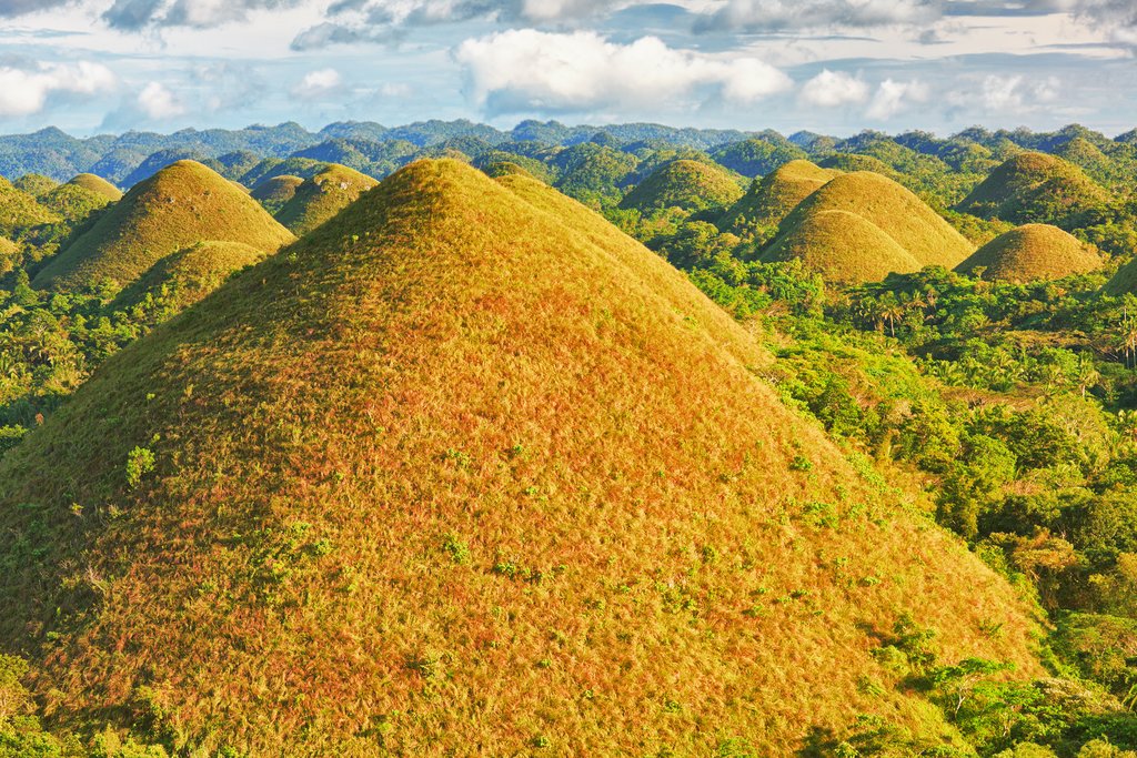 Chocolate Hills in Bohol