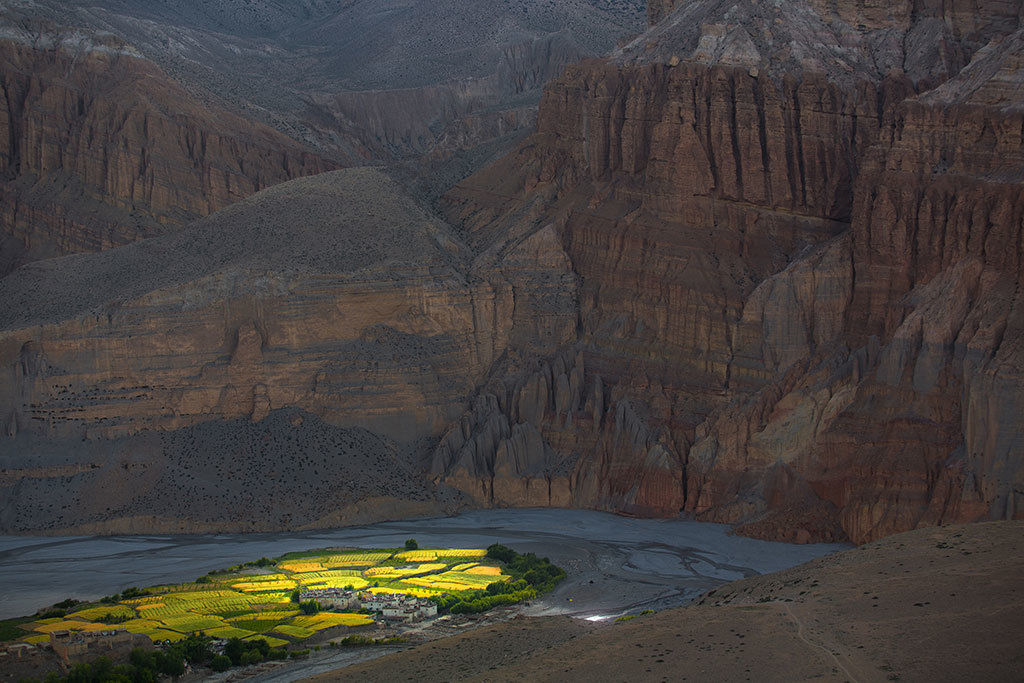 Chhuksang village (2980m)
