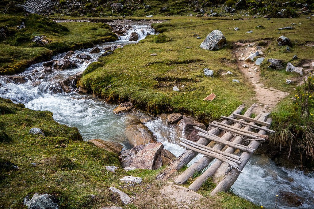 Bridge over a creek
