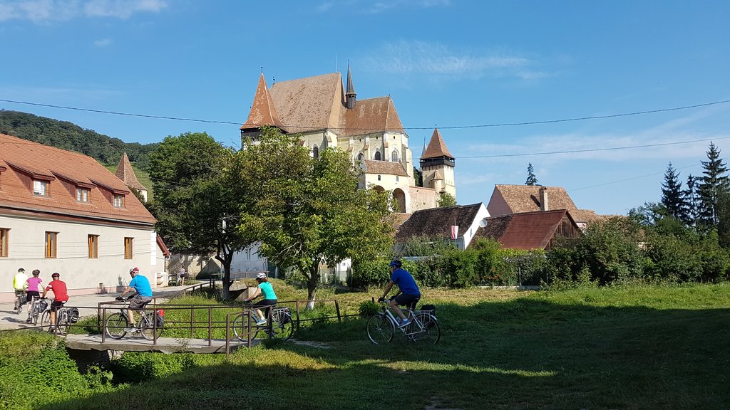 The UNESCO-recognized church at Biertan